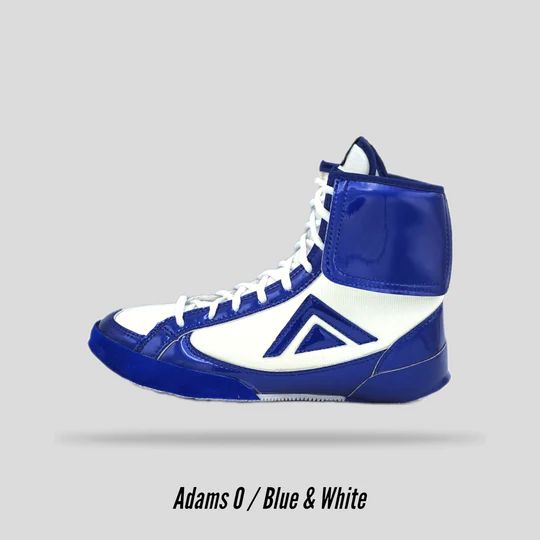 Adams Boxing O Pro-Blue&White - Click Image to Close