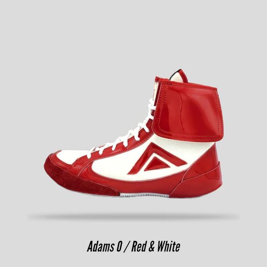 Adams Boxing O Pro-Red&White - Click Image to Close